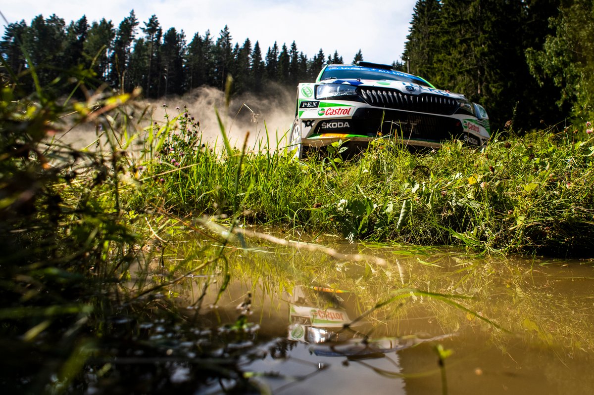 Emil Lindholm, Reeta Hämäläinen, Toksport WRT Skoda Fabia Evo Rally2