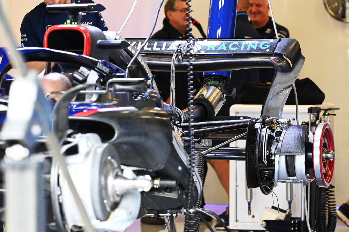 Detalle del Williams FW44