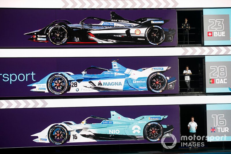 Sébastien Buemi, Nissan e.Dams, Antonio Felix da Costa, BMW I Andretti Motorsports, Oliver Turvey, NIO Formula E Team