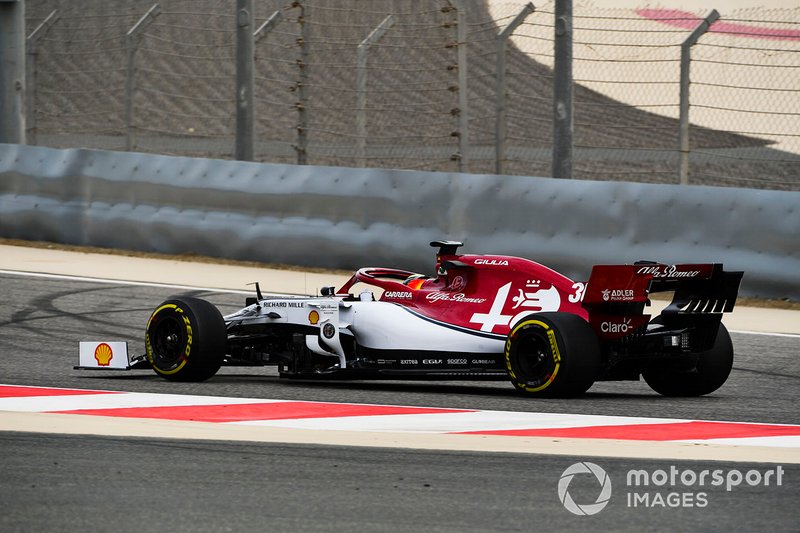 Antonio Giovinazzi, Alfa Romeo Racing C38