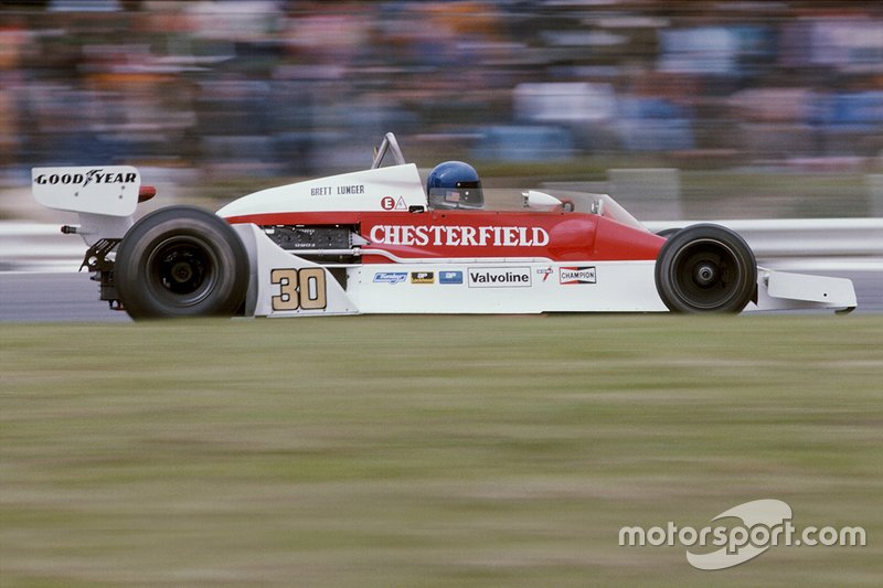 Brett Lunger, McLaren M26 Ford