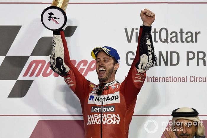 Podio: Andrea Dovizioso, Ducati Team