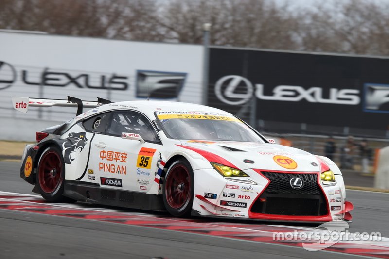 #35 Team Thailand Lexus RC F GT3: Nattapong Hortongkum, Sean Walkinshaw