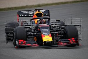 Max Verstappen, Red Bull Racing RB15, avec des capteurs aéro