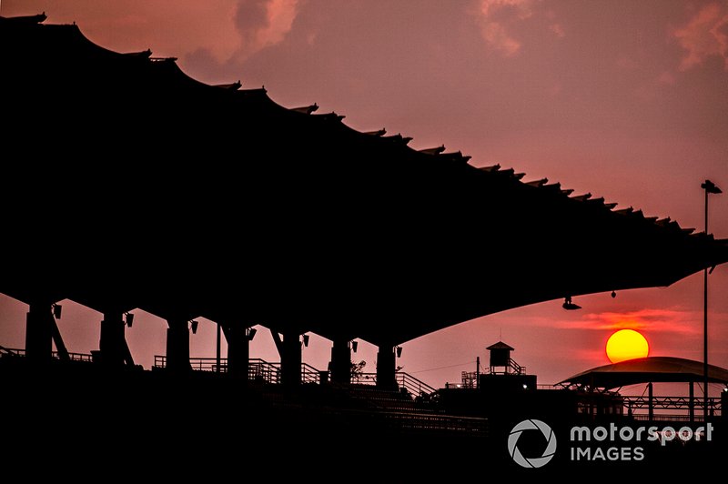 Tramonto sul circuito
