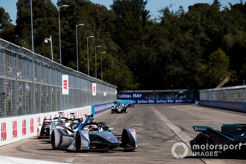 Edoardo Mortara Venturi Formula E, Venturi VFE05 Alexander Sims, BMW i Andretti Motorsport, BMW iFE.18, Maximilian Günther, Dragon Racing, Penske EV-3