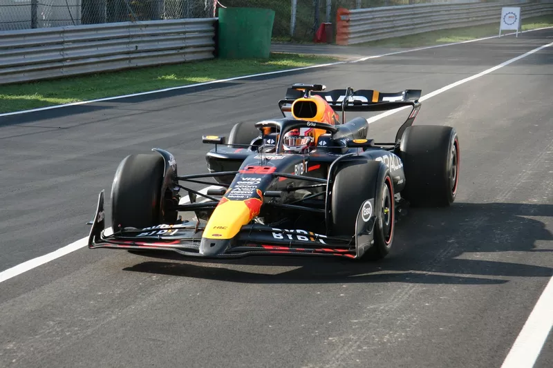 Liam Lawson, Red Bull Racing, Test Pirelli Monza