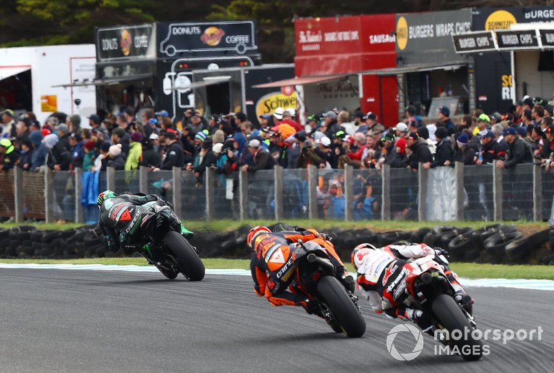 Franco Morbidelli, Petronas Yamaha SRT, Pol Espargaro, Red Bull KTM Factory Racing, Johann Zarco, Team LCR Hondai