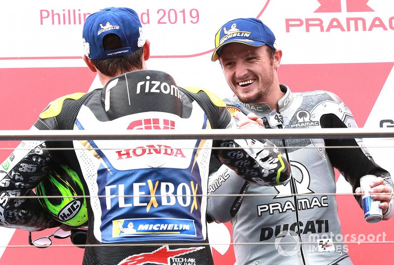 Podio: 2º Cal Crutchlow, Team LCR Honda, 3º Jack Miller, Pramac Racing