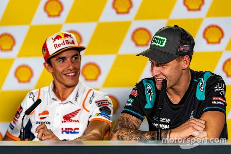 Marc Marquez, Repsol Honda Team, Fabio Quartararo, Petronas Yamaha SRT