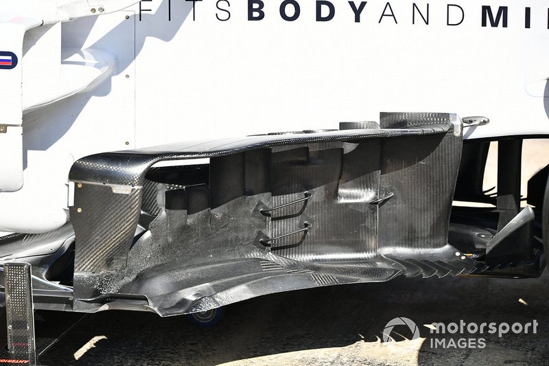 Bodywork detail of the AlphaTauri AT01
