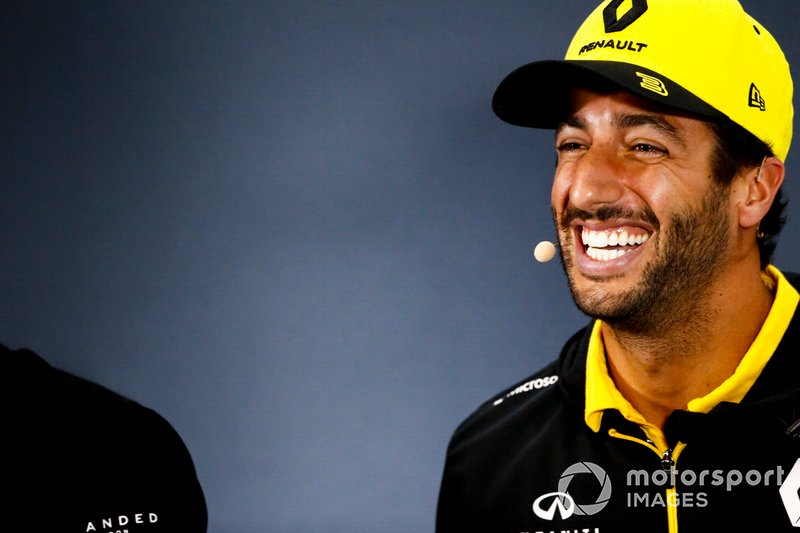 Daniel Ricciardo, Renault F1 Team in the Press Conference
