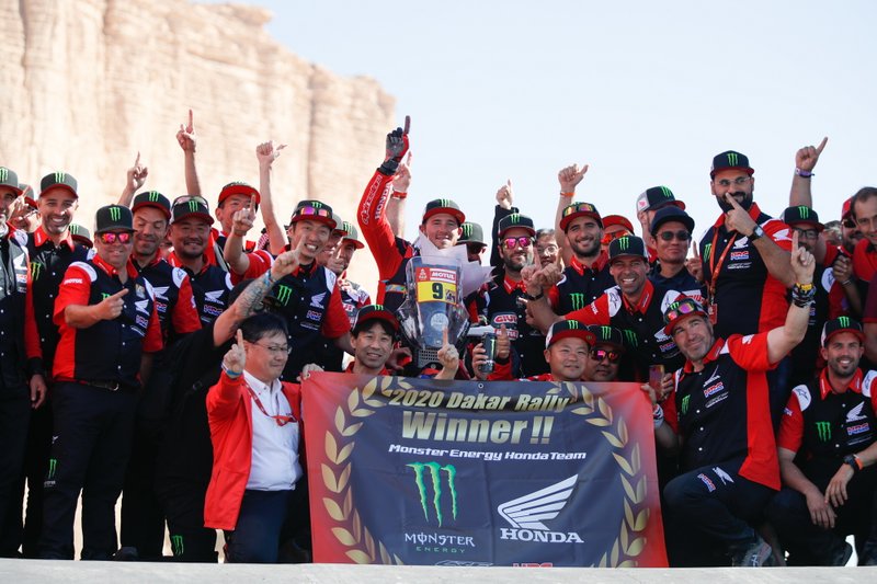 Winner #9 Monster Energy Honda Team: Ricky Brabec