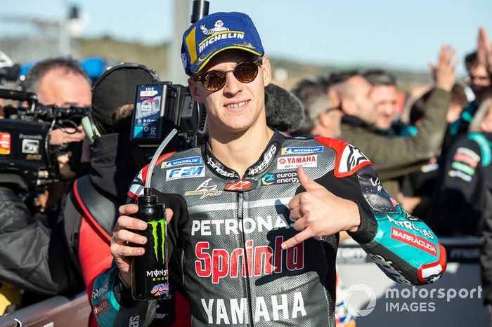 Ganador de la pole Fabio Quartararo, Petronas Yamaha SRT