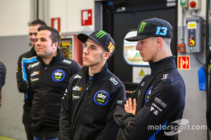 Visita di Andrea Migno e Celestino Vietti, Sky Racing Team VR46 presso la sede Brembo