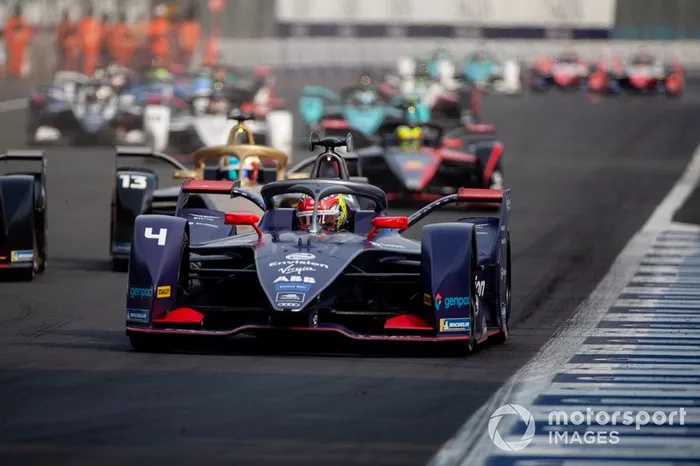 Robin Frijns, Virgin Racing, Audi e-tron FE06 Antonio Felix da Costa, DS Techeetah, DS E-Tense FE20