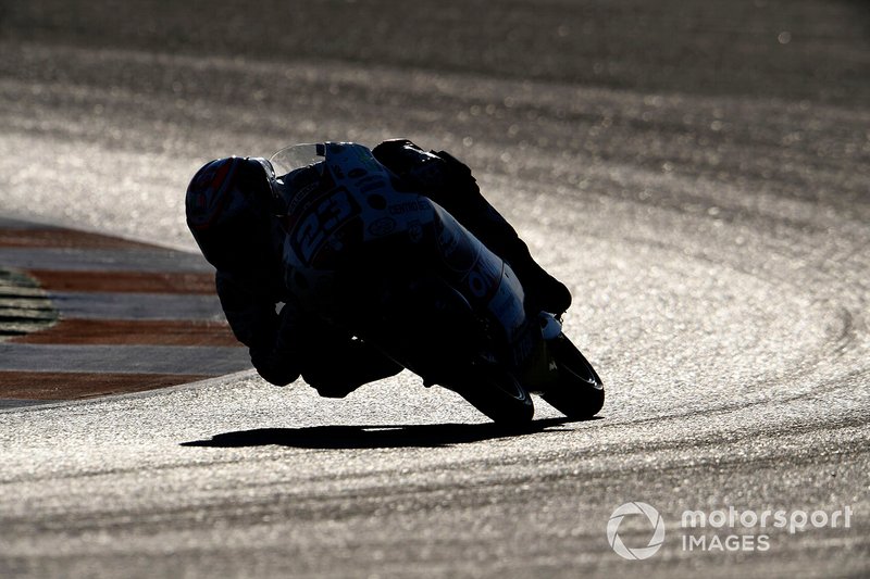 Никколо Антонелли на этапе Moto3 в Валенсии