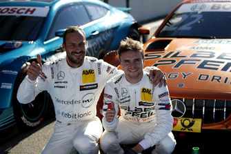 Polesitter Lucas Auer, Mercedes-AMG Team HWA en Gary Paffett, Mercedes-AMG Team HWA