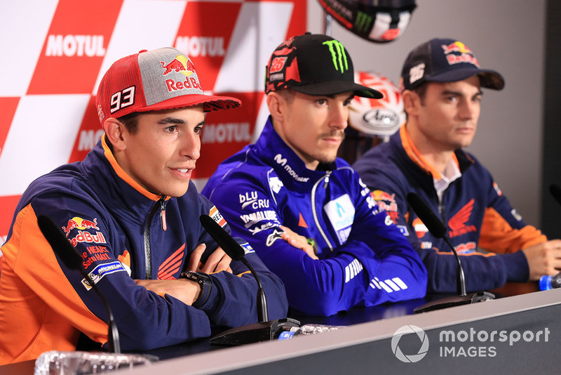 Marc Marquez, Repsol Honda Team, Maverick Viñales, Yamaha Factory Racing, Dani Pedrosa, Repsol Honda Team