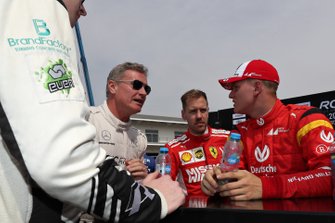 David Coulthard, Sebastian Vettel, Mick Schumacher