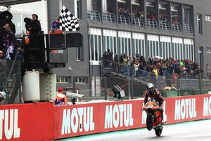 Il vincitore della gara Can Oncu, Red Bull KTM Ajo 