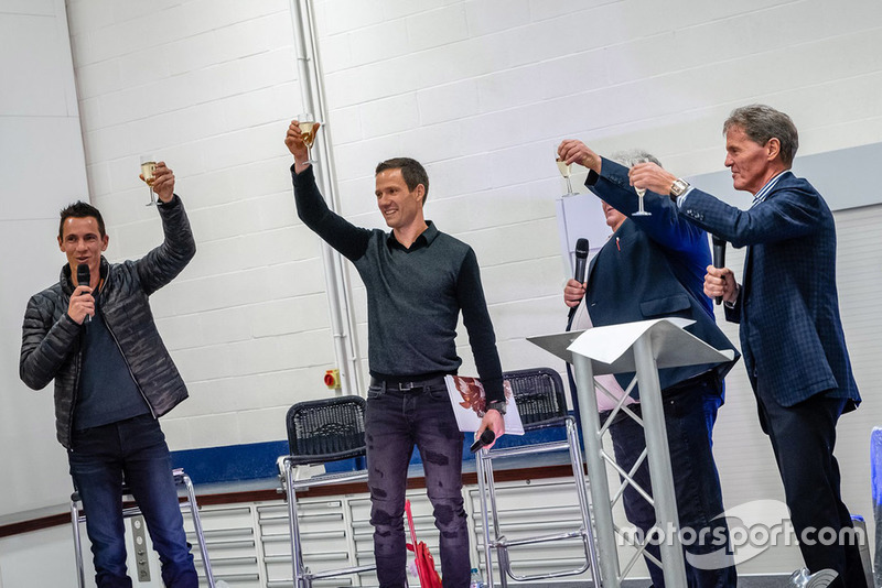 Sébastien Ogier, Julien Ingrassia, Malcolm Wilson, M-Sport, festeggiano