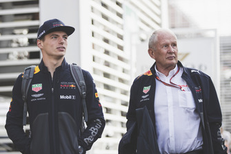 Max Verstappen, Red Bull Racing ve Dr Helmut Marko, Red Bull Motorsporları Danışmanı