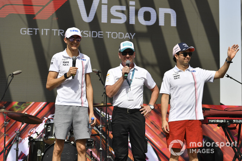Естебан Окон, Серхіо Перес, Racing Point Force India