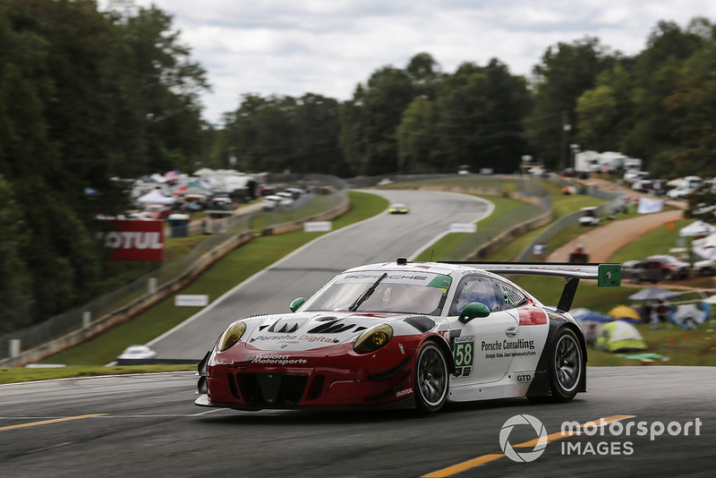 #58 Wright Motorsports Porsche 911 GT3 R, GTD: Patrick Long, Christina Nielsen, Robert Renauer