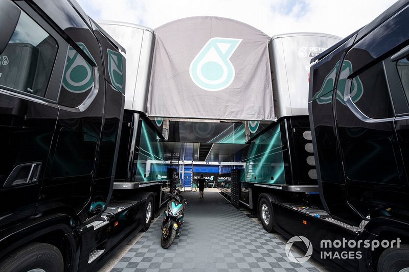 Petronas Yamaha SRT motorhome