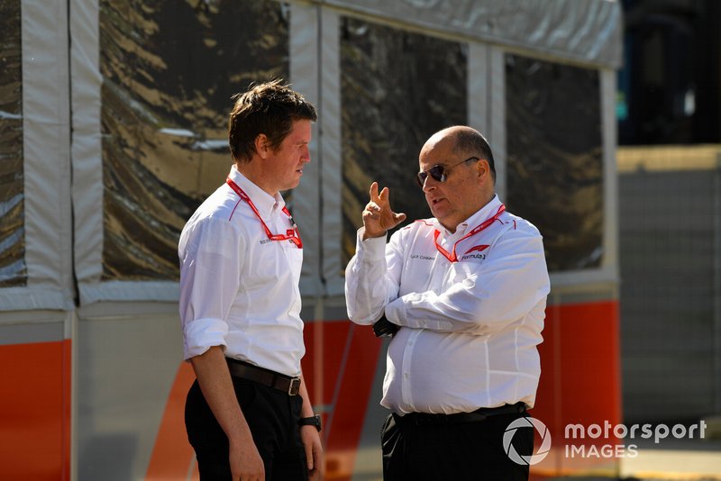 Rob Smedley and Luca Colajanni