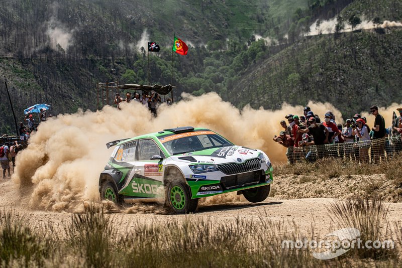 Kalle Rovanperä, Jonne Halttunen, koda Motorsport koda Fabia R5