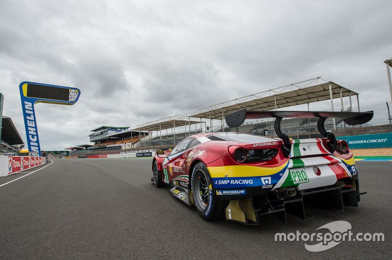 #51 AF Corse Ferrari 488 GTE EVO: Alessandro Pier Guidi, James Calado, Daniel Serra