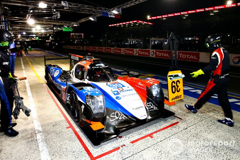 #39 Graff, Oreca 07: Tristan Gommendy, Vincvent Capillaire, Jonathan Hirschi take pole position in the LMP2 class