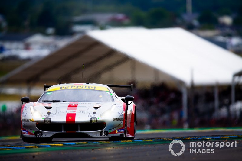 #54 Spirit of Race, Ferrari 488 GTE: Giancarlo Fisichella, Francesco Castellacci, Thomas Flohr