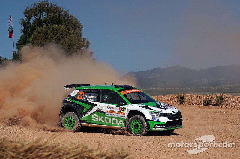 Kalle Rovanperä, Jonne Halttunen, koda Motorsport koda Fabia R5