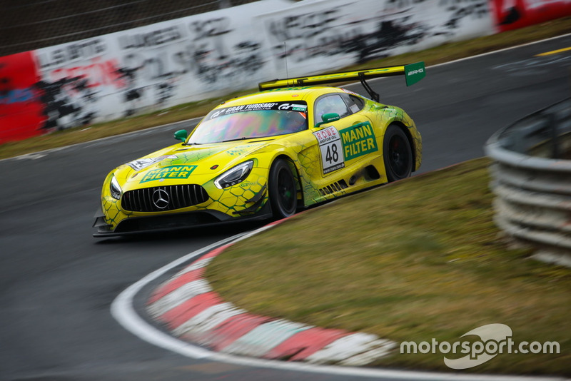 #48 Mercedes-AMG Team HTP MANN FILTER Mercedes AMG-GT3: Maximilian Buhk, Christian Hohenadel, Indy Dontje