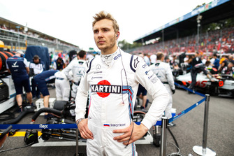 Sergey Sirotkin, Williams Racing, on the grid