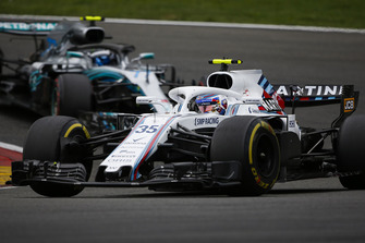 Sergey Sirotkin, Williams FW41, Valtteri Bottas, Mercedes AMG F1 W09