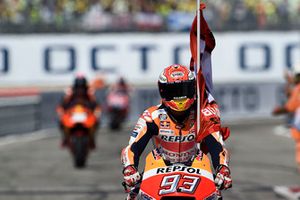 Second place Marc Marquez, Repsol Honda Team