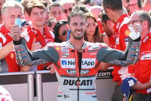 Le vainqueur, Andrea Dovizioso, Ducati Team