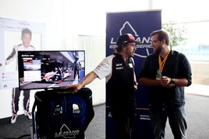 Presentazione Le Mans eSports con Fernando Alonso