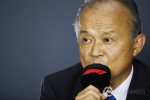 Susumu Yamashita, presidente de MobilityLand Corp, anuncia el patrocinio de Hondas del Gran Premio de Japón