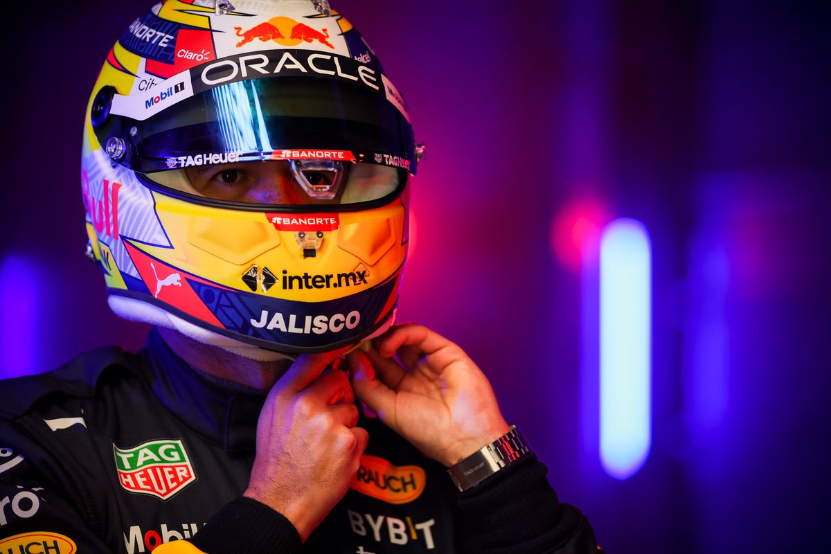 Casco de Sergio Pérez, Red Bull Racing