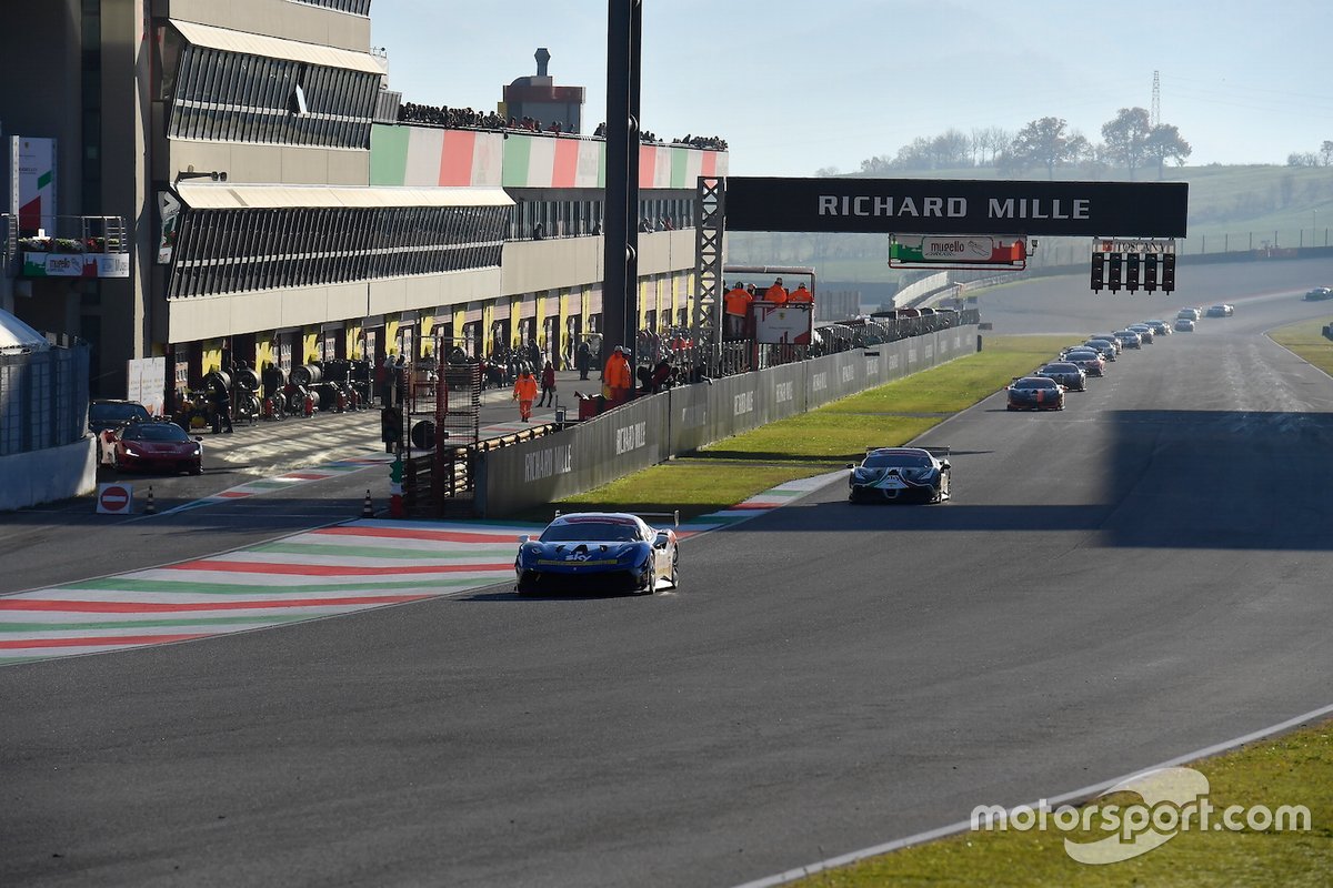 Azione in pista