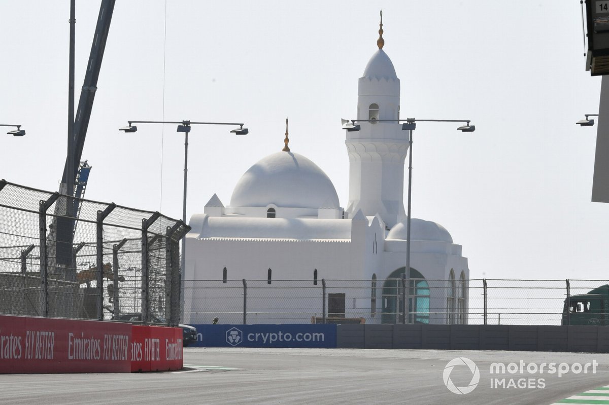 Une vue générale du circuit de Djeddah