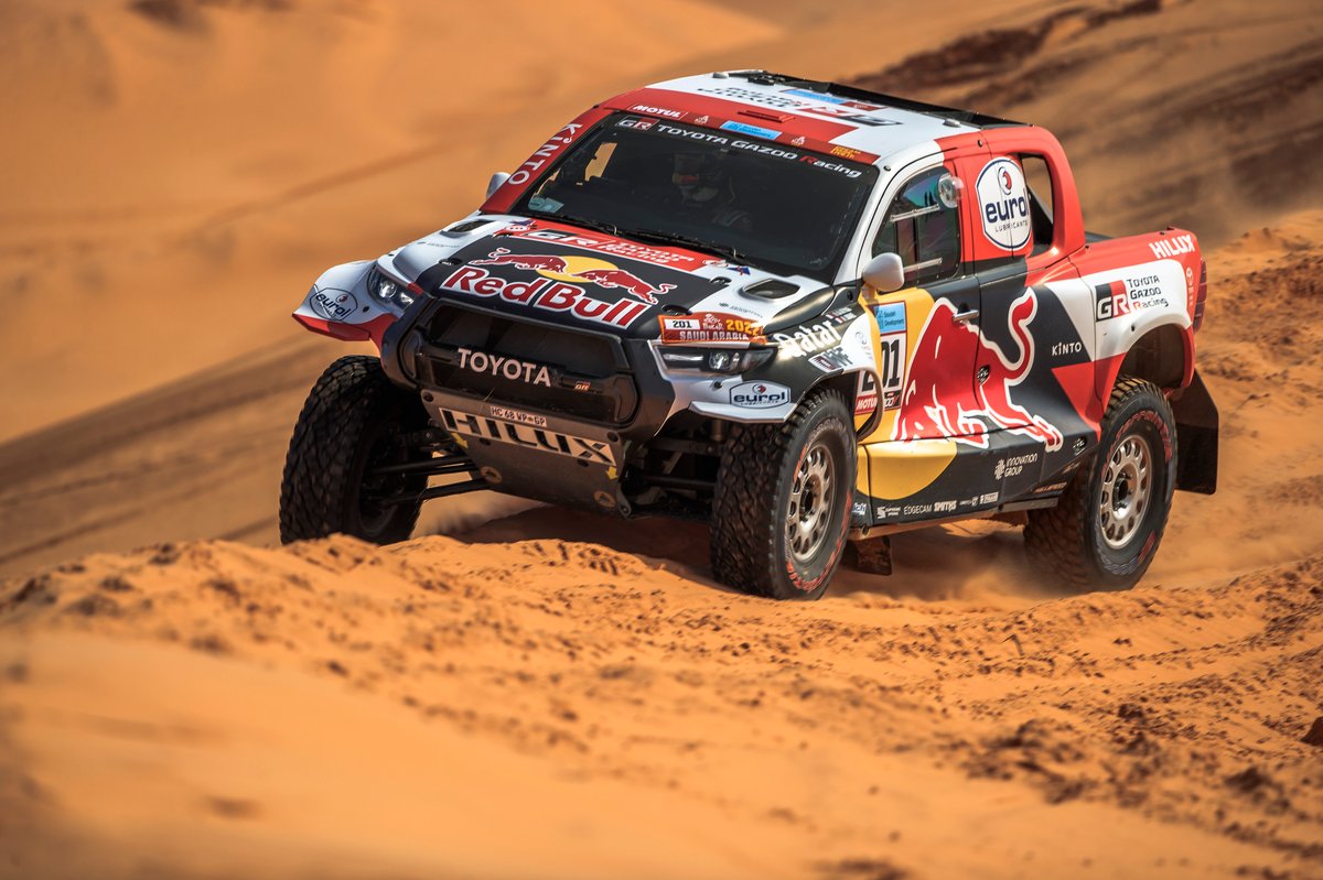 #201 Toyota Gazoo Racing Toyota: Nasser Al-Attiyah, Matthieu Baumel