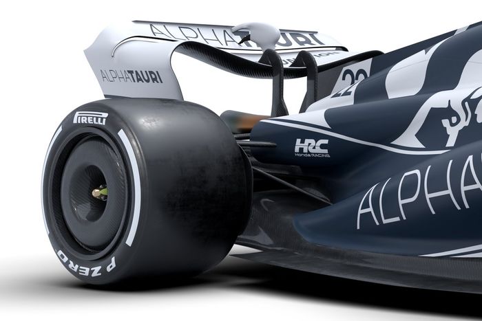 AlphaTauri AT03 detail