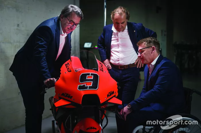Stefan Pierer, Hubert Trunkenpolz, Pit Beirer,  KTM