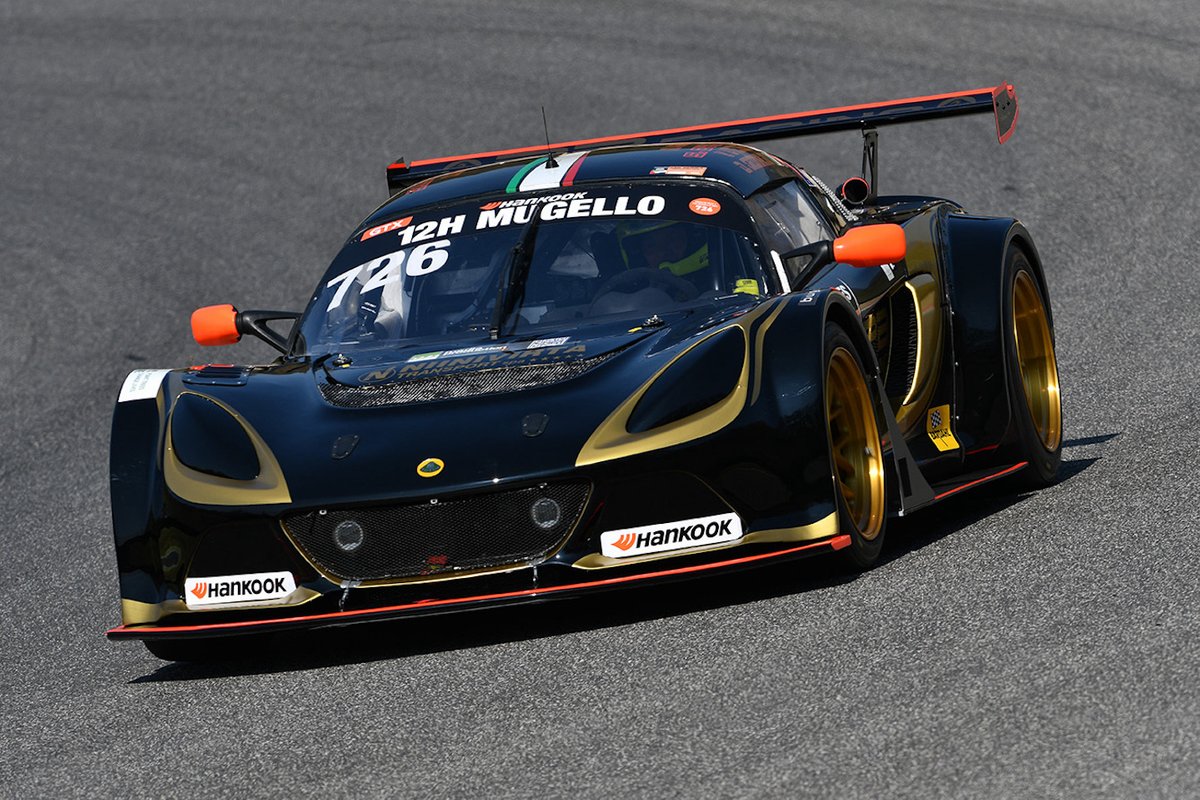 #726 Lotus PB Racing: Stefano D'Aste, Vito Utzieri, Daniel Grimaldi, Massimo Abbati, Lotus Exige V6 Cup